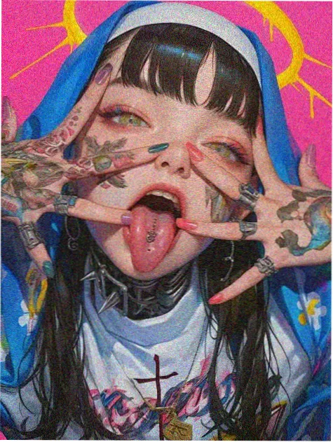 动漫女头 图书馆静谧系少女头像